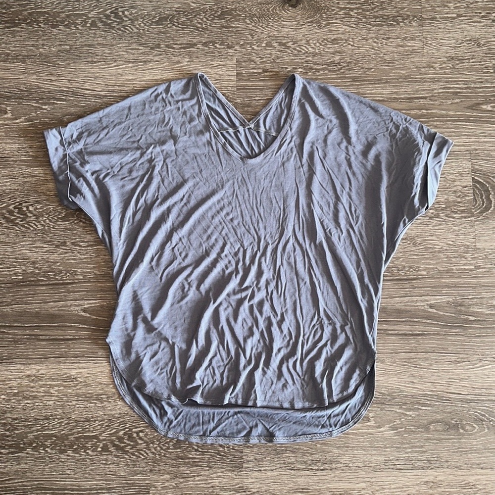 (No brand) loose short sleeve blouse
